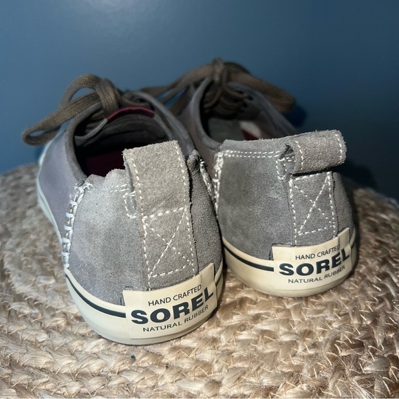 Sorel Sentry Dune Canvas Sneakers - Picture 2 of 9